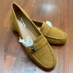 Kate Spade New York Women's Camellia Loafers Hazelnut suede size 9.5 B